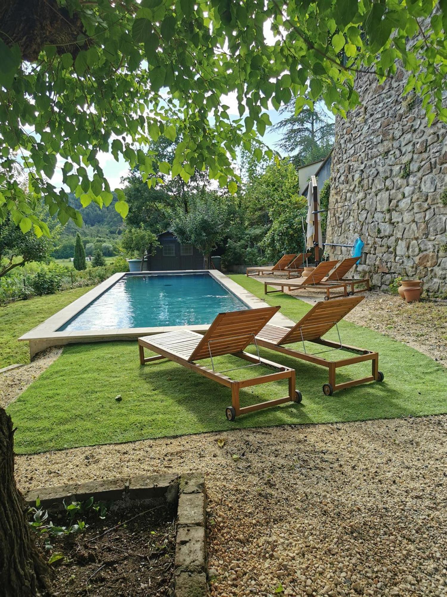 Mes Maisons Gardoises, Two Gites Sleeping 13 With Two Private Pools, Kids Room, Laundry, Disco, Free Wifi, Linen And Dog'S Are Welcome Gagnieres Экстерьер фото