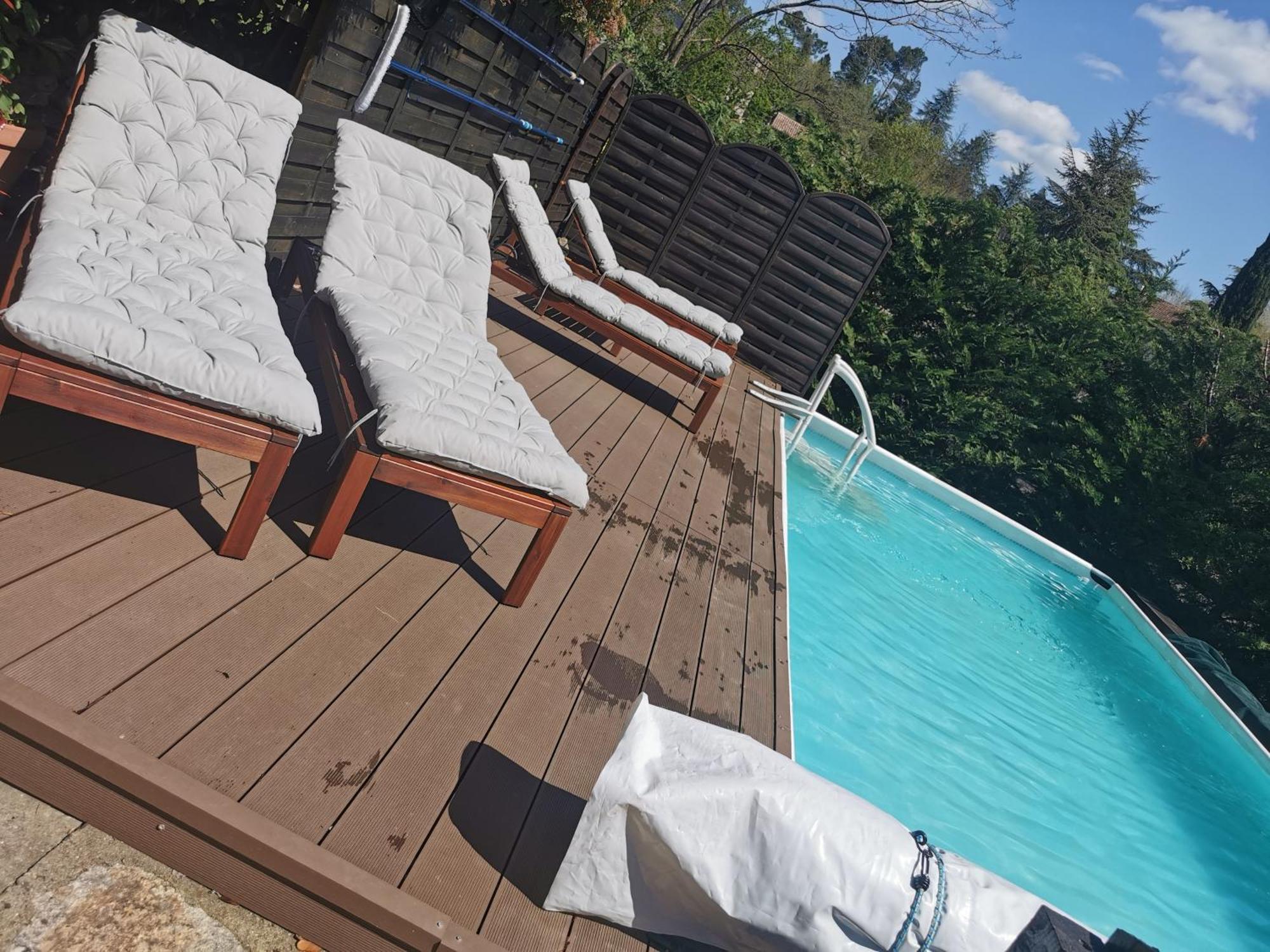 Mes Maisons Gardoises, Two Gites Sleeping 13 With Two Private Pools, Kids Room, Laundry, Disco, Free Wifi, Linen And Dog'S Are Welcome Gagnieres Экстерьер фото